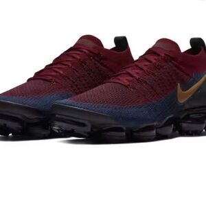 Nike Men's Athletic Shoes - Red, Blue, Gold - RARE